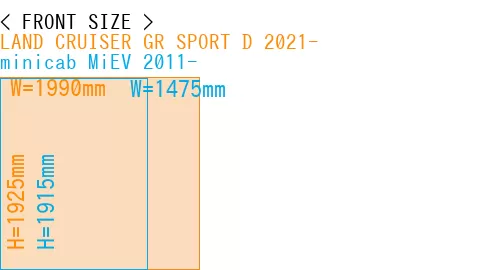 #LAND CRUISER GR SPORT D 2021- + minicab MiEV 2011-
